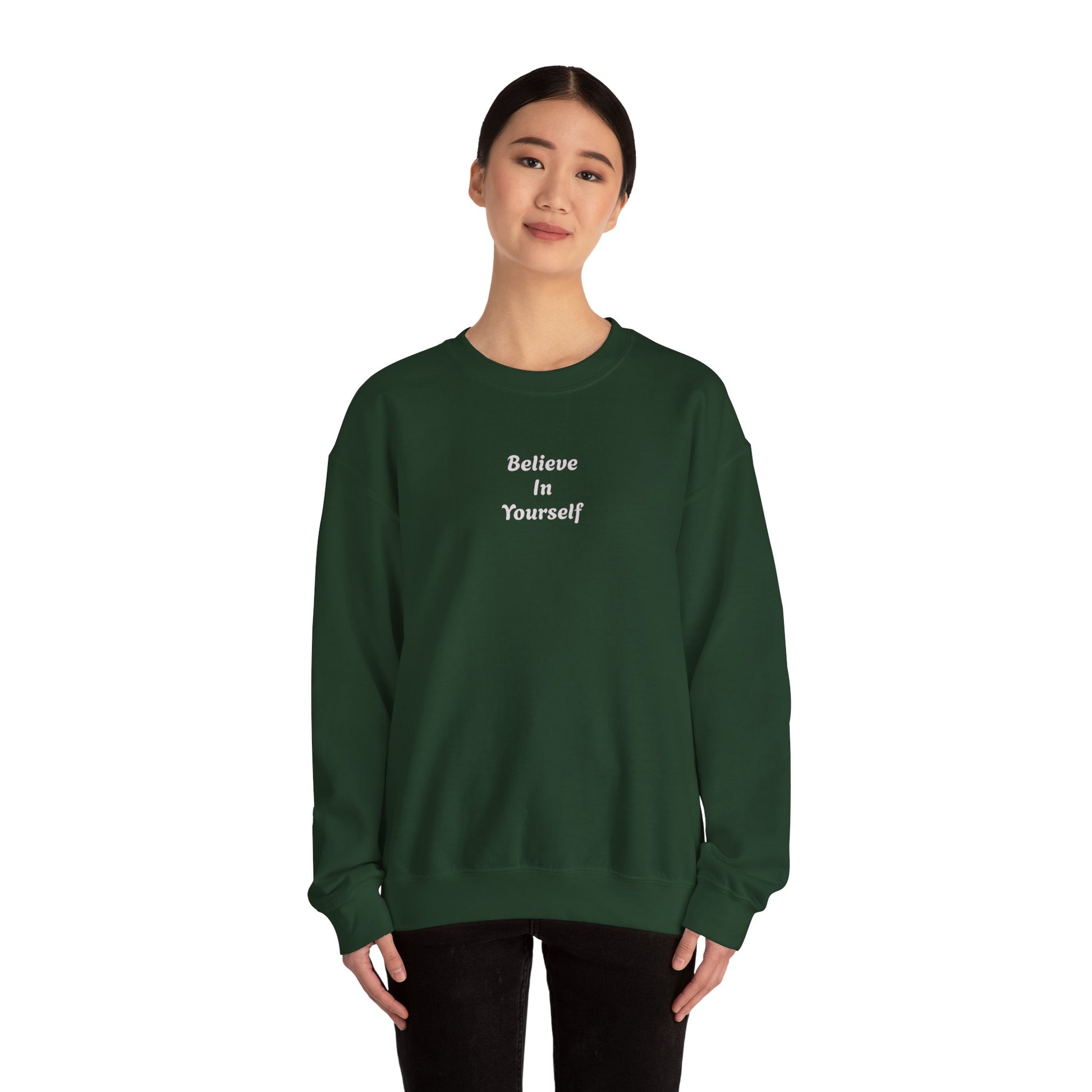 Unisex Motivational Hoodie - Believe In Yourself, Motivational Gift, Unisex Casual Wear, Cozy Style, Perfect for Everyday Wear, [...] - Wolf Aura Co