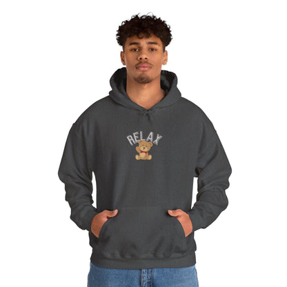 Teddy Bear Graphic Hoodie – Relaxation Sweatshirt for Men & Women - Wolf Aura Co