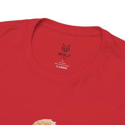 Dog Print Cotton T-Shirt – Cute Casual Tee for Dog Moms | Gift for Dog Lovers, Everyday Comfort, Pet Parent Apparel - Wolf Aura Co