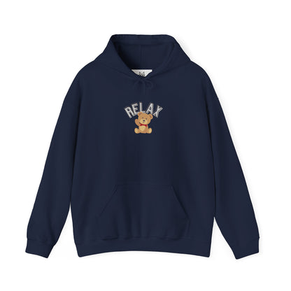 Teddy Bear Graphic Hoodie – Relaxation Sweatshirt for Men & Women - Wolf Aura Co