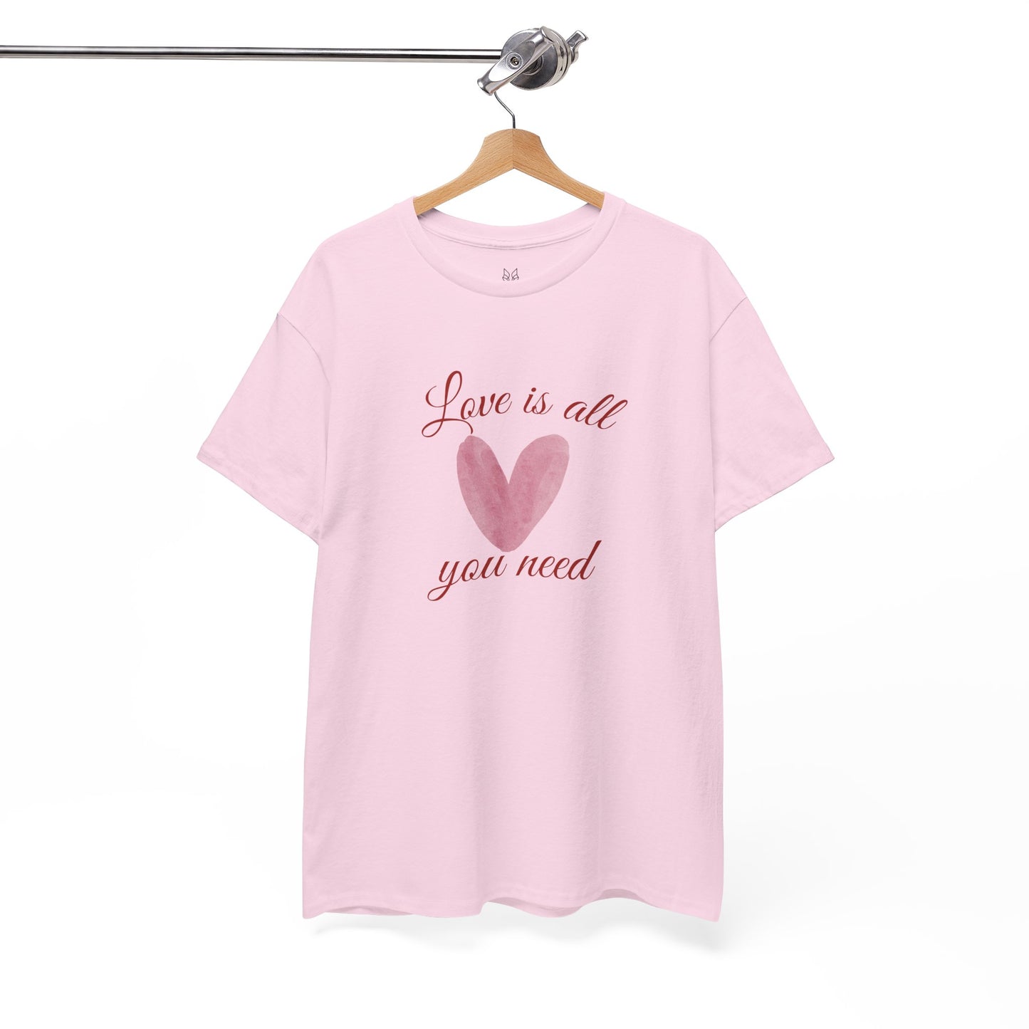 Love Is All You Need Heart Tee — Romantic Valentine’s Day T-Shirt