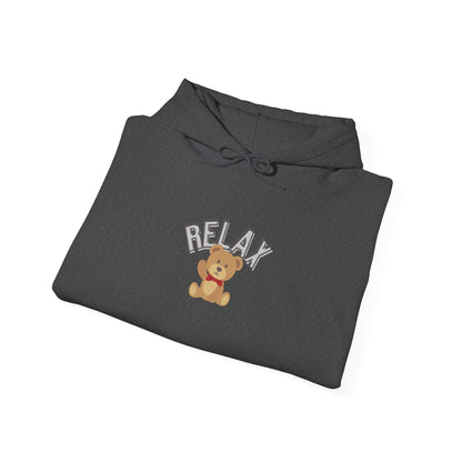 Teddy Bear Graphic Hoodie – Relaxation Sweatshirt for Men & Women - Wolf Aura Co