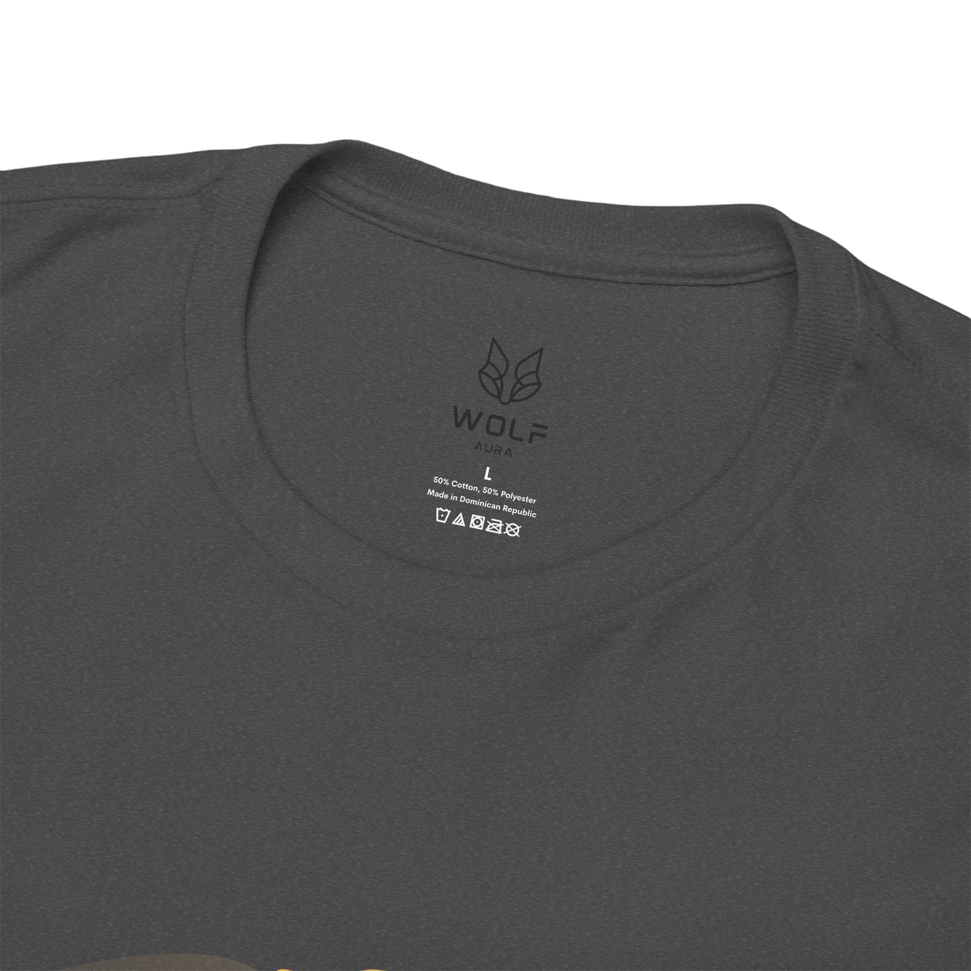 Lion Print Cotton T-Shirt – Fierce Graphic Tee, Casual Everyday Wear, Animal Lover Gift - Wolf Aura Co