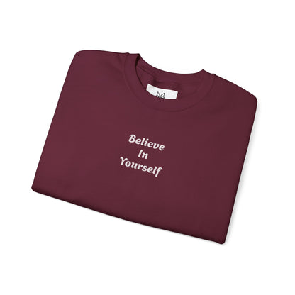 Unisex Motivational Hoodie - Believe In Yourself, Motivational Gift, Unisex Casual Wear, Cozy Style, Perfect for Everyday Wear, [...] - Wolf Aura Co