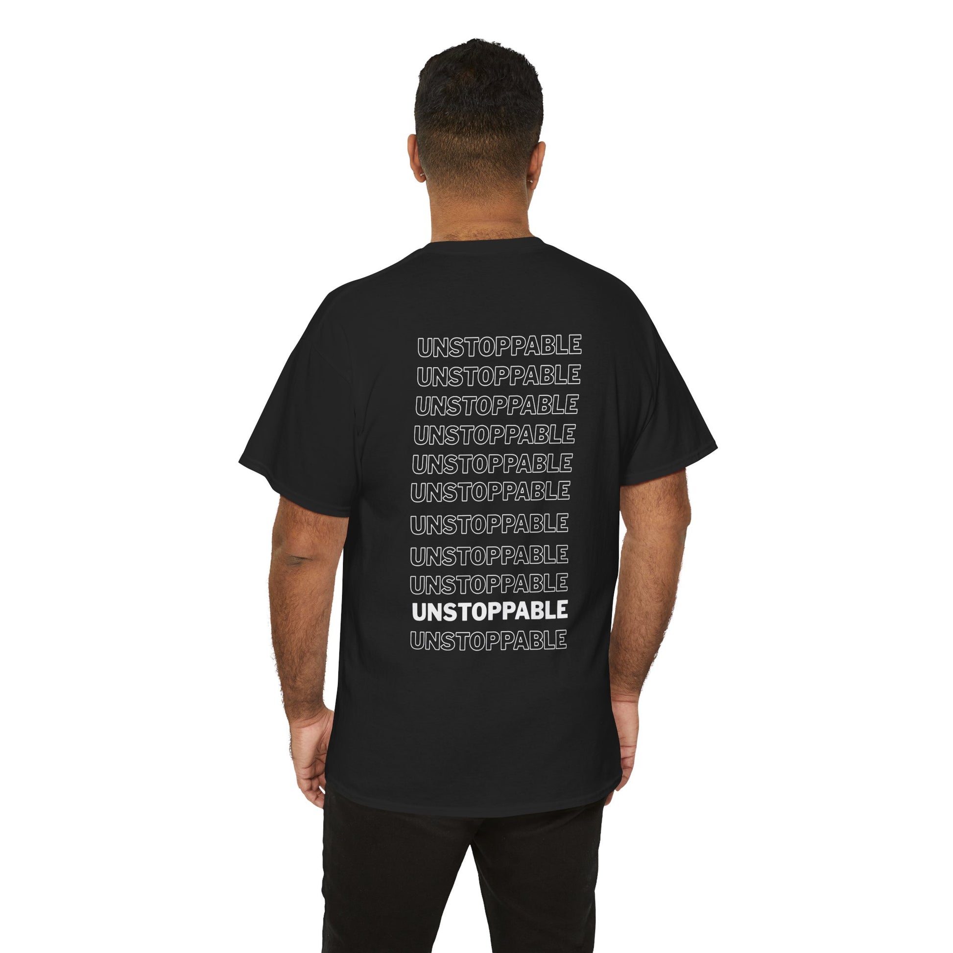 Unstoppable Cotton T-Shirt – Classic Unisex Wardrobe Essential - Wolf Aura Co