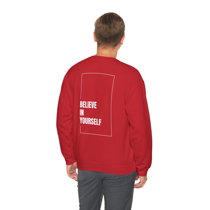 Unisex Motivational Hoodie - Believe In Yourself, Motivational Gift, Unisex Casual Wear, Cozy Style, Perfect for Everyday Wear, [...] - Wolf Aura Co