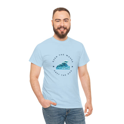 Wave Unisex Tee – Casual Cotton T-Shirt for Everyday Comfort - Wolf Aura Co