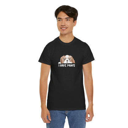 Dog Lover's Unisex Tee - I Have Paws - Wolf Aura Co