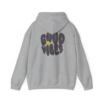 Good Vibes Unisex Hoodie - Cozy Sweatshirt, Casual Wear, Perfect Gift, Everyday Comfort, Trendy Fashion - Wolf Aura Co