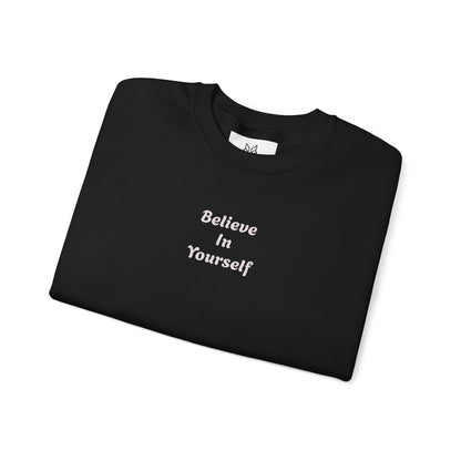 Unisex Motivational Hoodie - Believe In Yourself, Motivational Gift, Unisex Casual Wear, Cozy Style, Perfect for Everyday Wear, [...] - Wolf Aura Co
