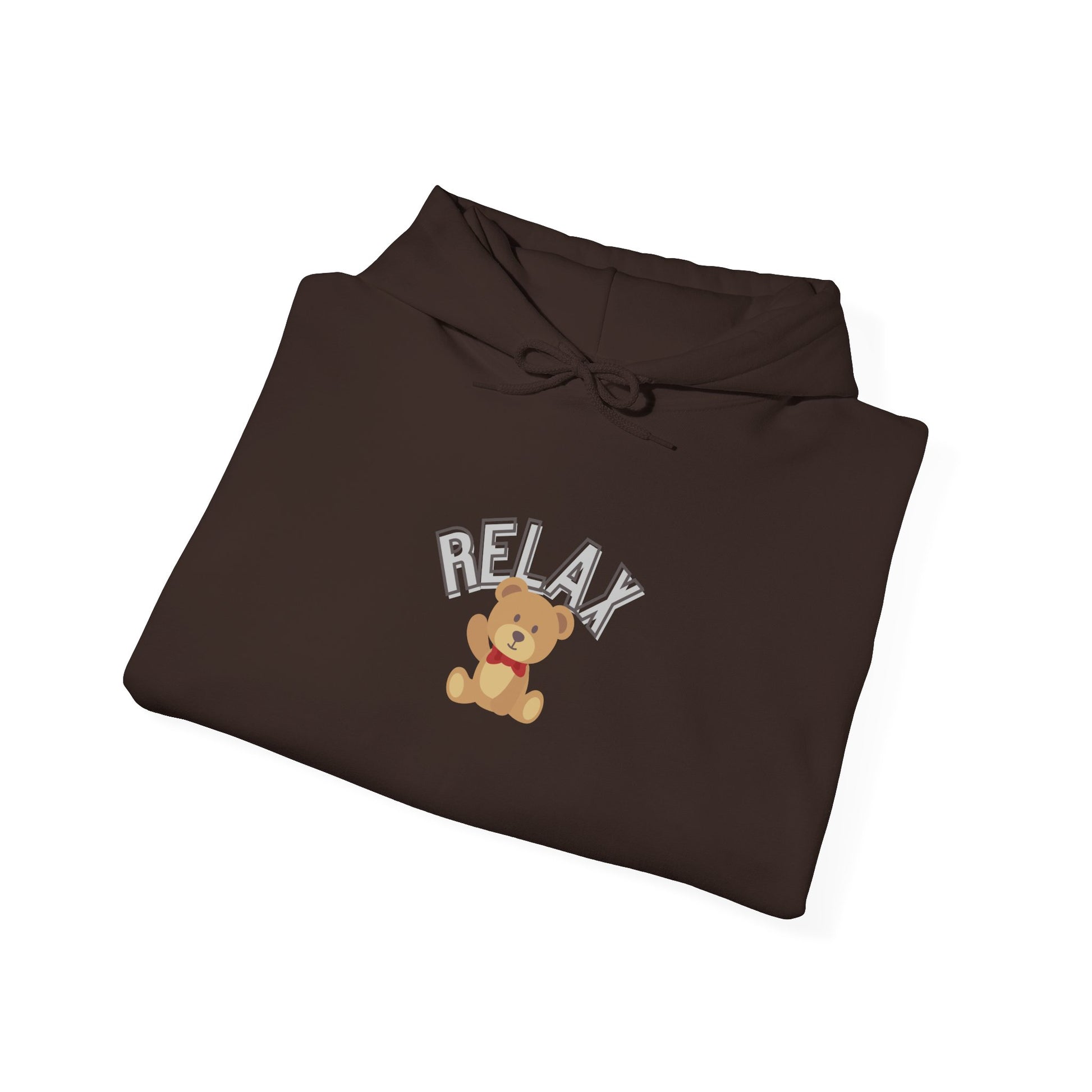 Teddy Bear Graphic Hoodie – Relaxation Sweatshirt for Men & Women - Wolf Aura Co