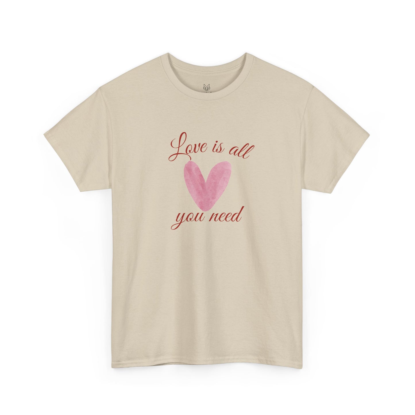 Love Is All You Need Heart Tee — Romantic Valentine’s Day T-Shirt