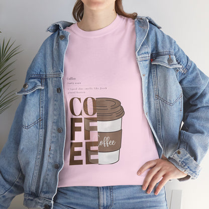 Fresh Brew Vibes Unisex Cotton Tee – Casual Coffee Lover’s T-Shirt
