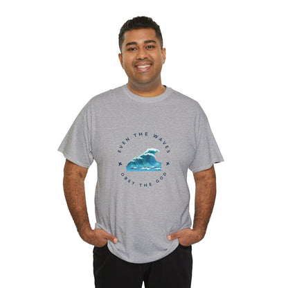 Wave Unisex Tee – Casual Cotton T-Shirt for Everyday Comfort - Wolf Aura Co
