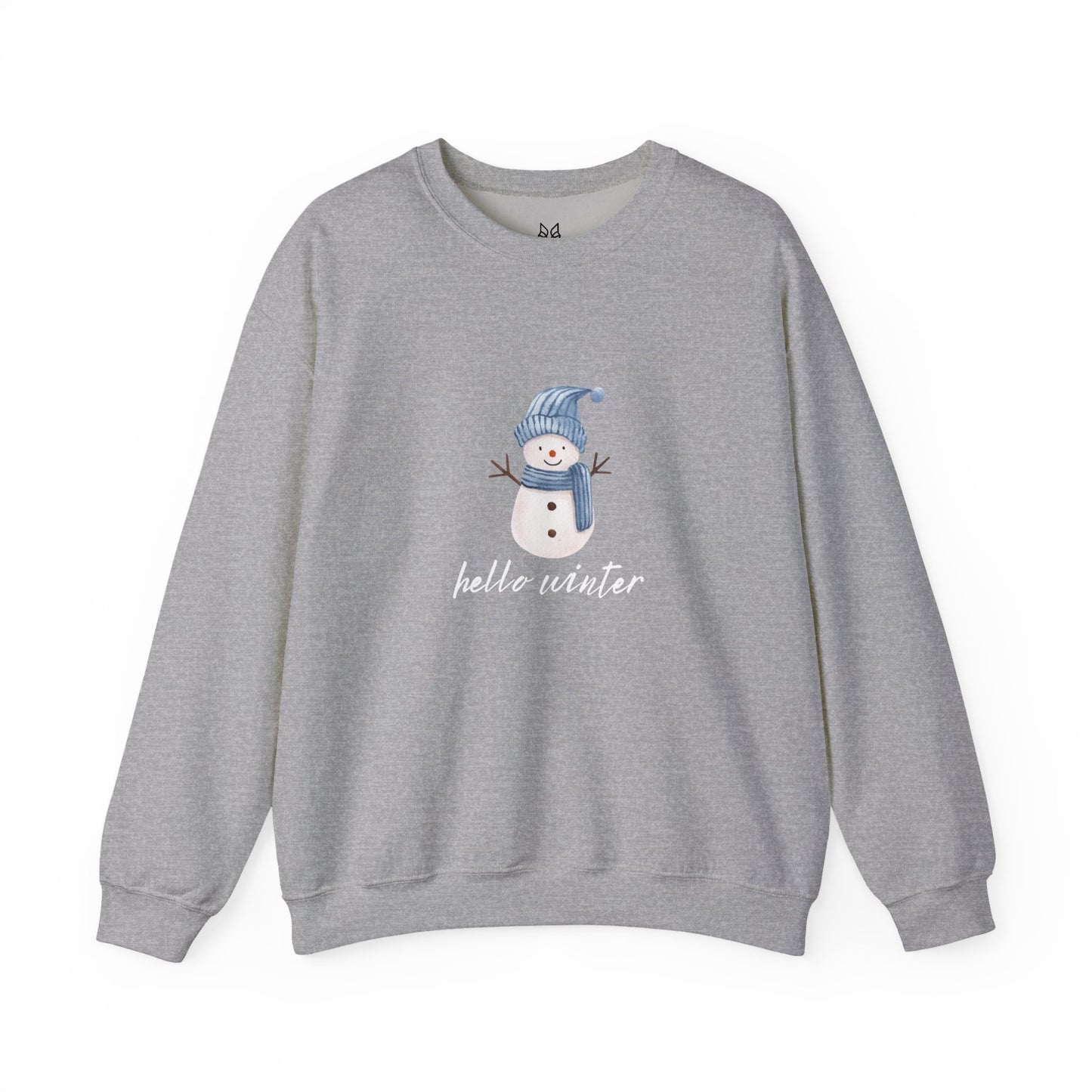 Let It Snow Sweatshirt – Cozy Winter Snowman Crewneck | Soft Cotton-Poly Winter Sweater
