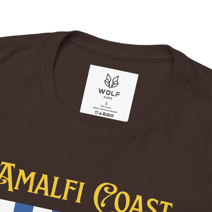 Unisex Amalfi Coast T-Shirt – Casual Coastal Graphic Tee - Wolf Aura Co