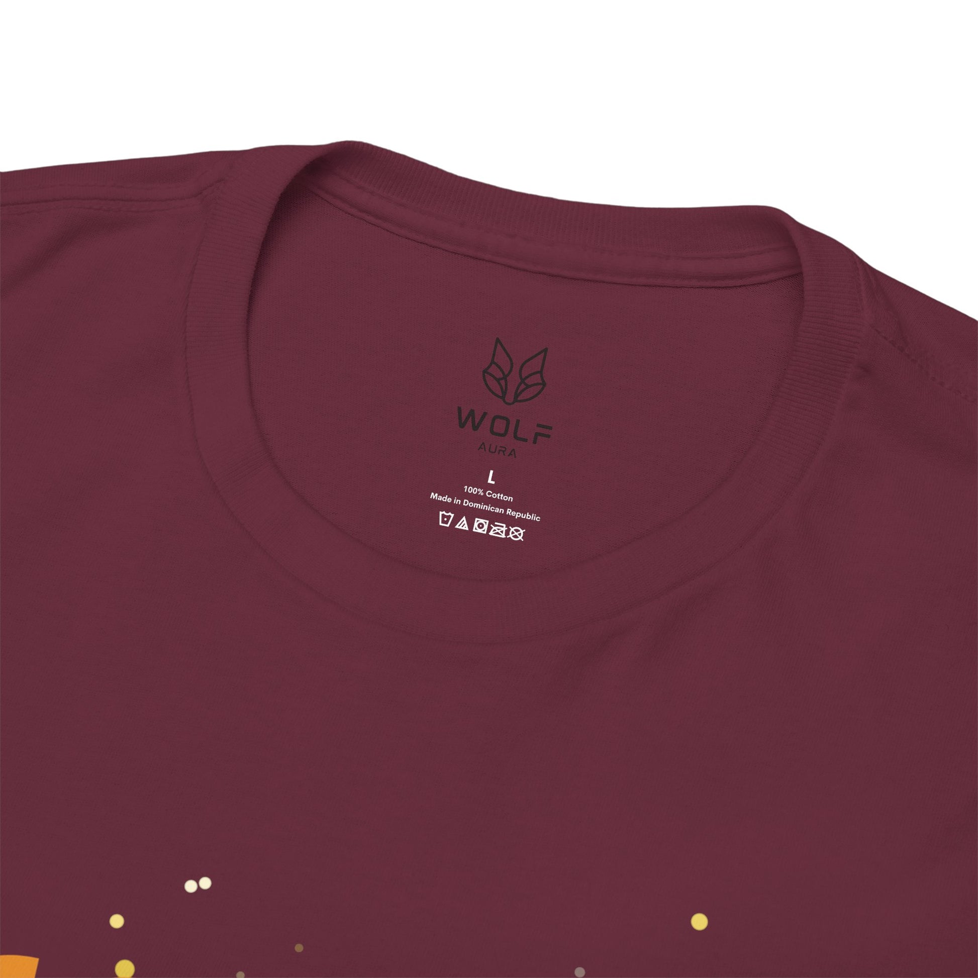 Fearless Tiger Unisex Tee – Inspirational Heavy Cotton T-Shirt - Wolf Aura Co