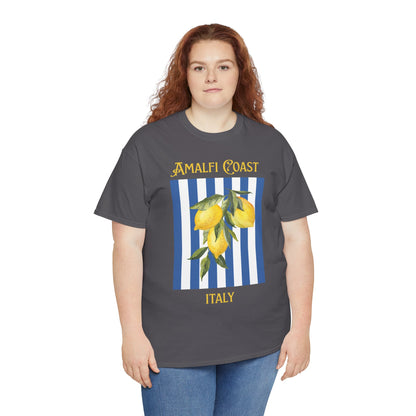 Unisex Amalfi Coast T-Shirt – Casual Coastal Graphic Tee - Wolf Aura Co