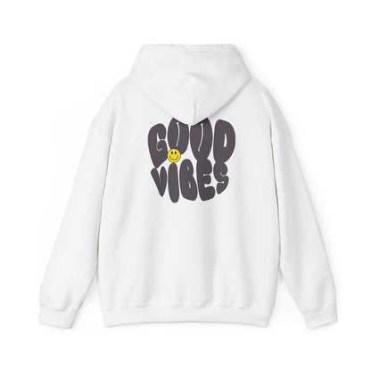 Good Vibes Unisex Hoodie - Cozy Sweatshirt, Casual Wear, Perfect Gift, Everyday Comfort, Trendy Fashion - Wolf Aura Co