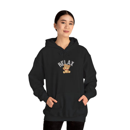 Teddy Bear Graphic Hoodie – Relaxation Sweatshirt for Men & Women - Wolf Aura Co