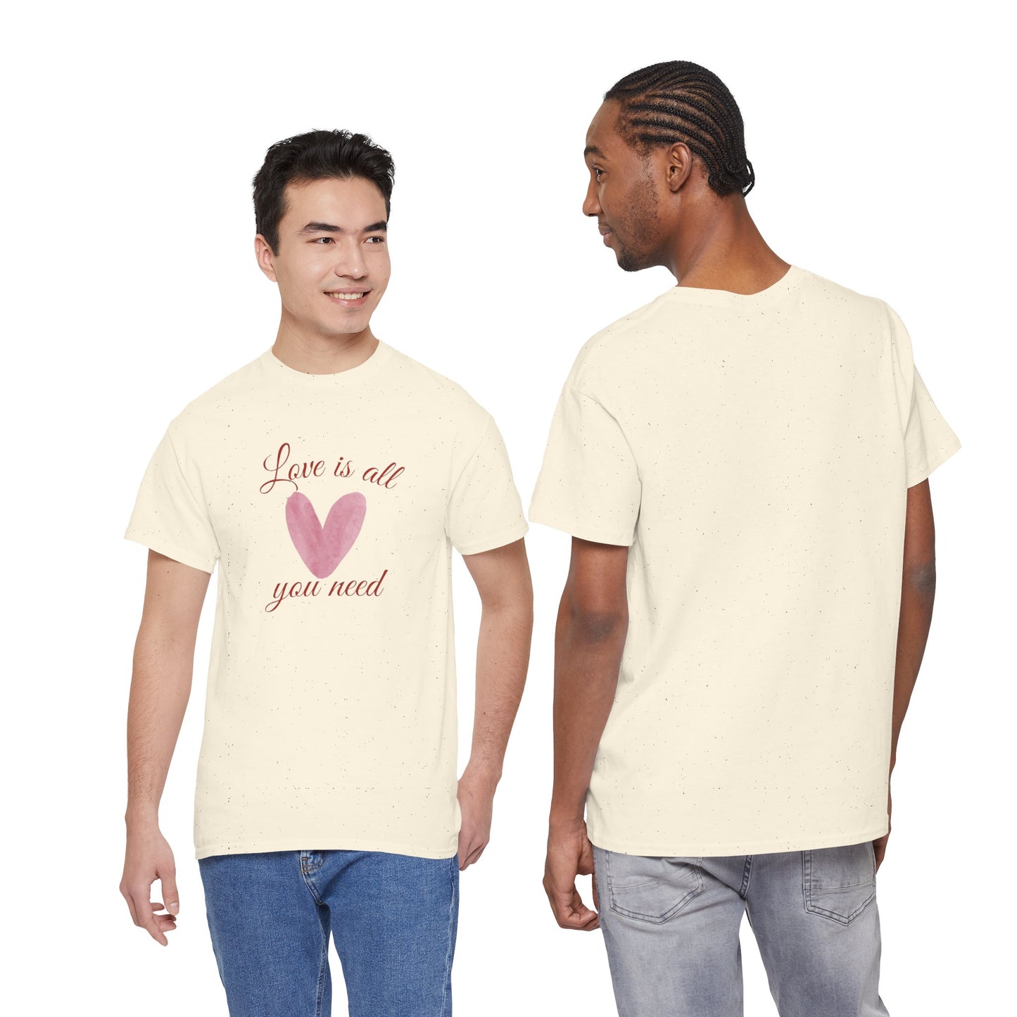 Love Is All You Need Heart Tee — Romantic Valentine’s Day T-Shirt