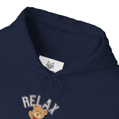 Teddy Bear Graphic Hoodie – Relaxation Sweatshirt for Men & Women - Wolf Aura Co