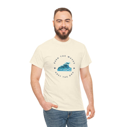 Wave Unisex Tee – Casual Cotton T-Shirt for Everyday Comfort - Wolf Aura Co