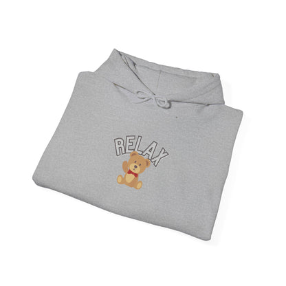 Teddy Bear Graphic Hoodie – Relaxation Sweatshirt for Men & Women - Wolf Aura Co