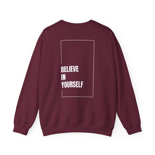 Unisex Motivational Hoodie - Believe In Yourself, Motivational Gift, Unisex Casual Wear, Cozy Style, Perfect for Everyday Wear, [...] - Wolf Aura Co