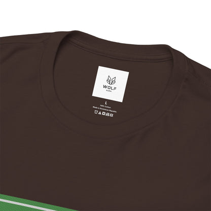Tennis Print Tee – Unisex Cotton T-Shirt for Sports Lovers - Wolf Aura Co