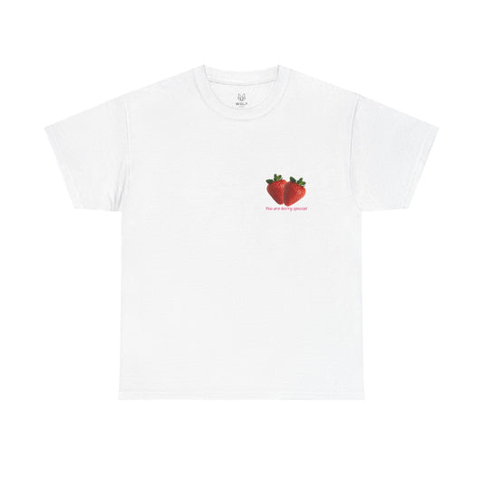 Strawberry Print Casual T-Shirt