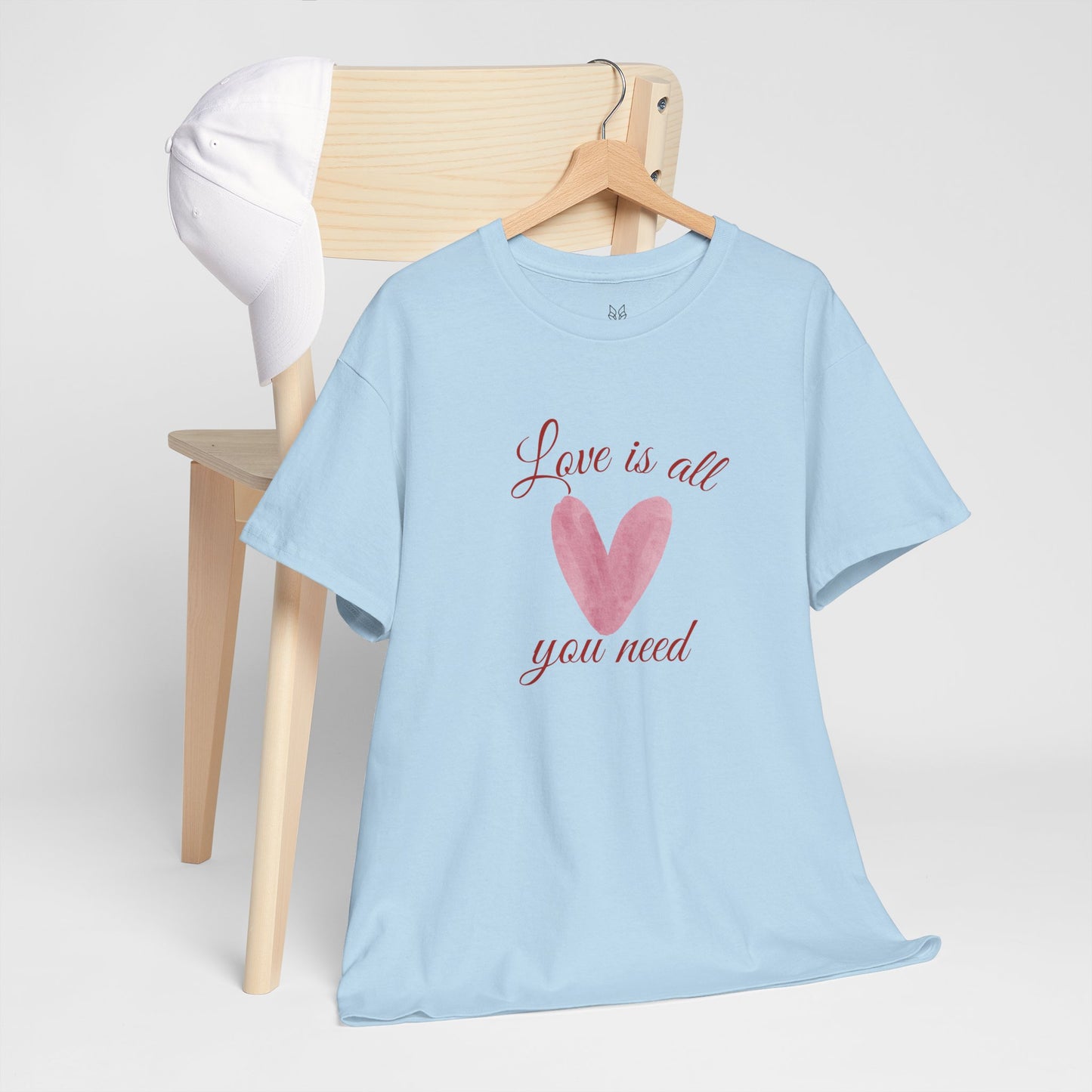 Love Is All You Need Heart Tee — Romantic Valentine’s Day T-Shirt