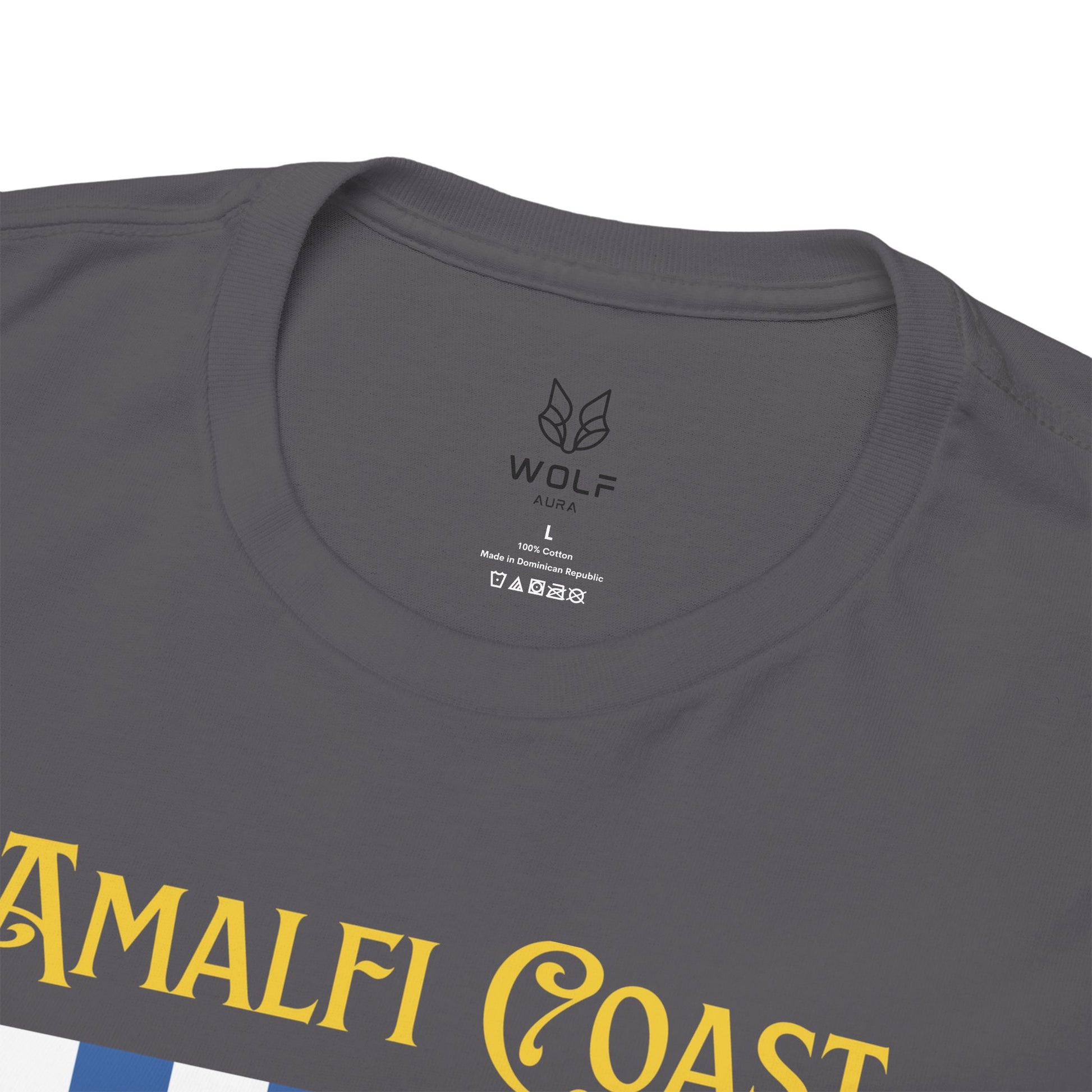 Unisex Amalfi Coast T-Shirt – Casual Coastal Graphic Tee - Wolf Aura Co