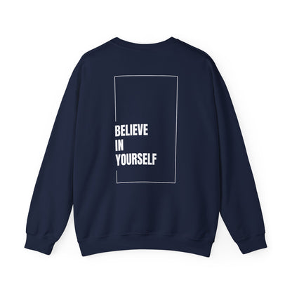Unisex Motivational Hoodie - Believe In Yourself, Motivational Gift, Unisex Casual Wear, Cozy Style, Perfect for Everyday Wear, [...] - Wolf Aura Co