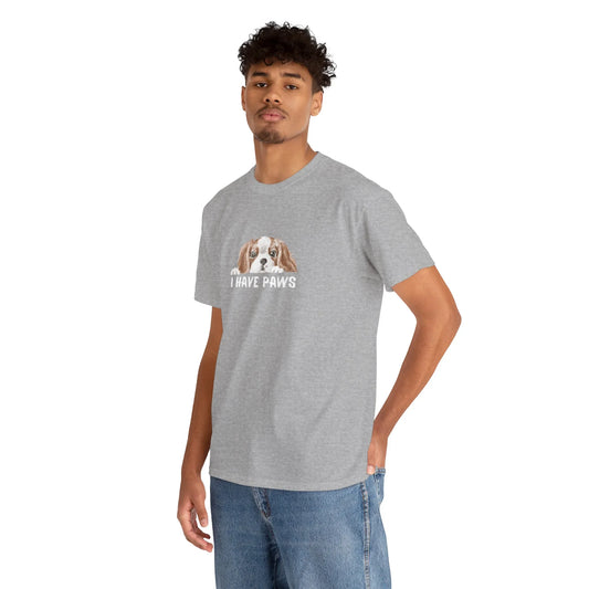 Dog Lover's Unisex Tee - I Have Paws - Wolf Aura Co