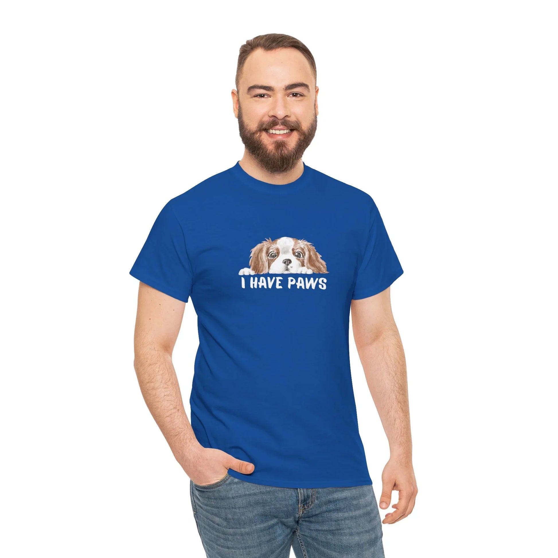 Dog Lover's Unisex Tee - I Have Paws - Wolf Aura Co