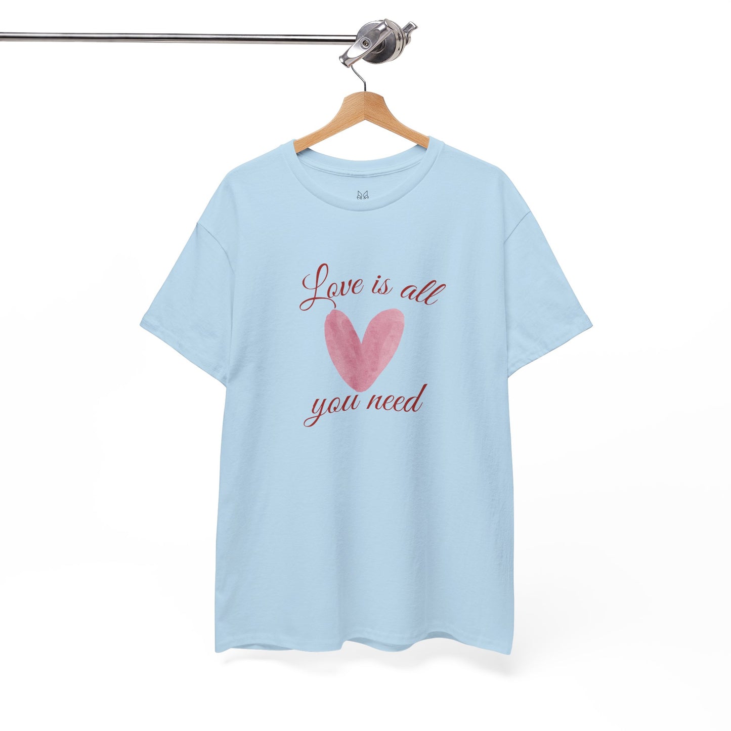 Love Is All You Need Heart Tee — Romantic Valentine’s Day T-Shirt