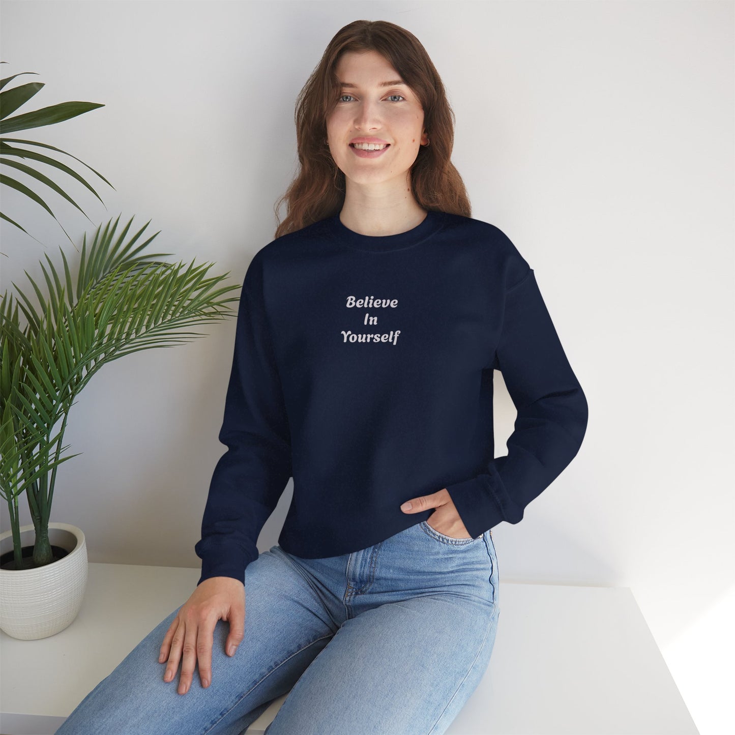 Unisex Motivational Hoodie - Believe In Yourself, Motivational Gift, Unisex Casual Wear, Cozy Style, Perfect for Everyday Wear, [...] - Wolf Aura Co