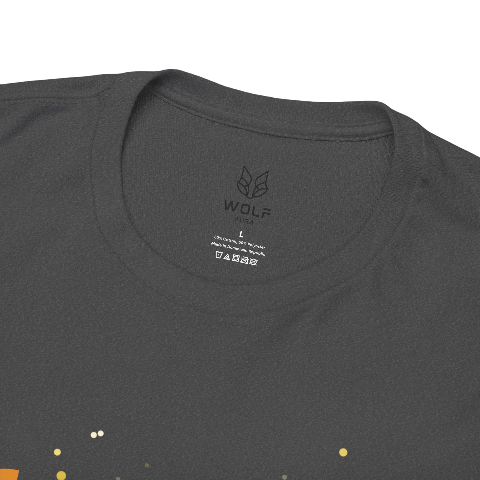 Fearless Tiger Unisex Tee – Inspirational Heavy Cotton T-Shirt - Wolf Aura Co