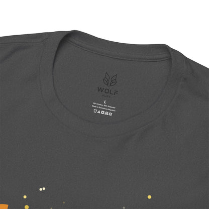 Fearless Tiger Unisex Tee – Inspirational Heavy Cotton T-Shirt - Wolf Aura Co