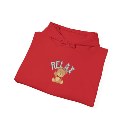 Teddy Bear Graphic Hoodie – Relaxation Sweatshirt for Men & Women - Wolf Aura Co
