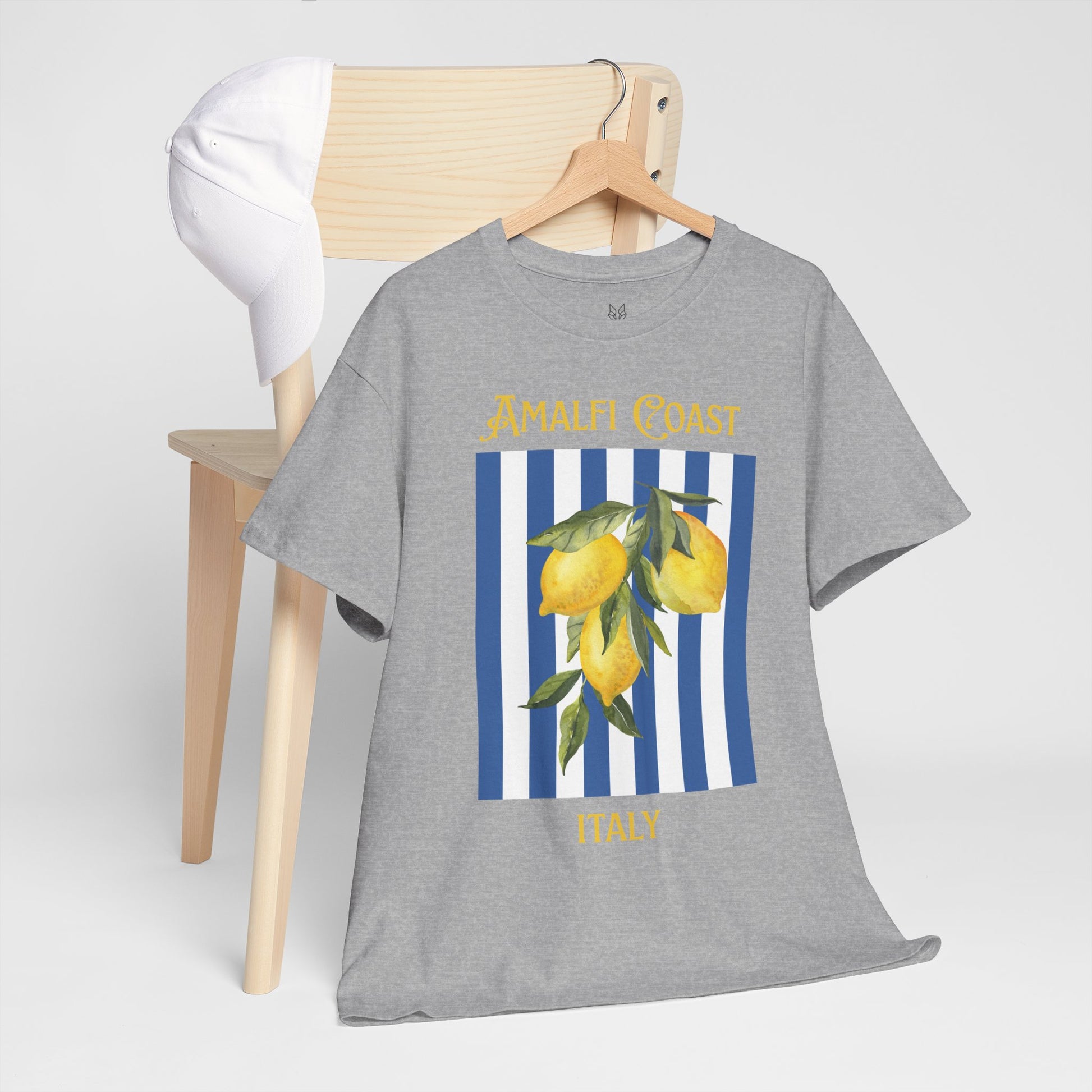 Unisex Amalfi Coast T-Shirt – Casual Coastal Graphic Tee - Wolf Aura Co