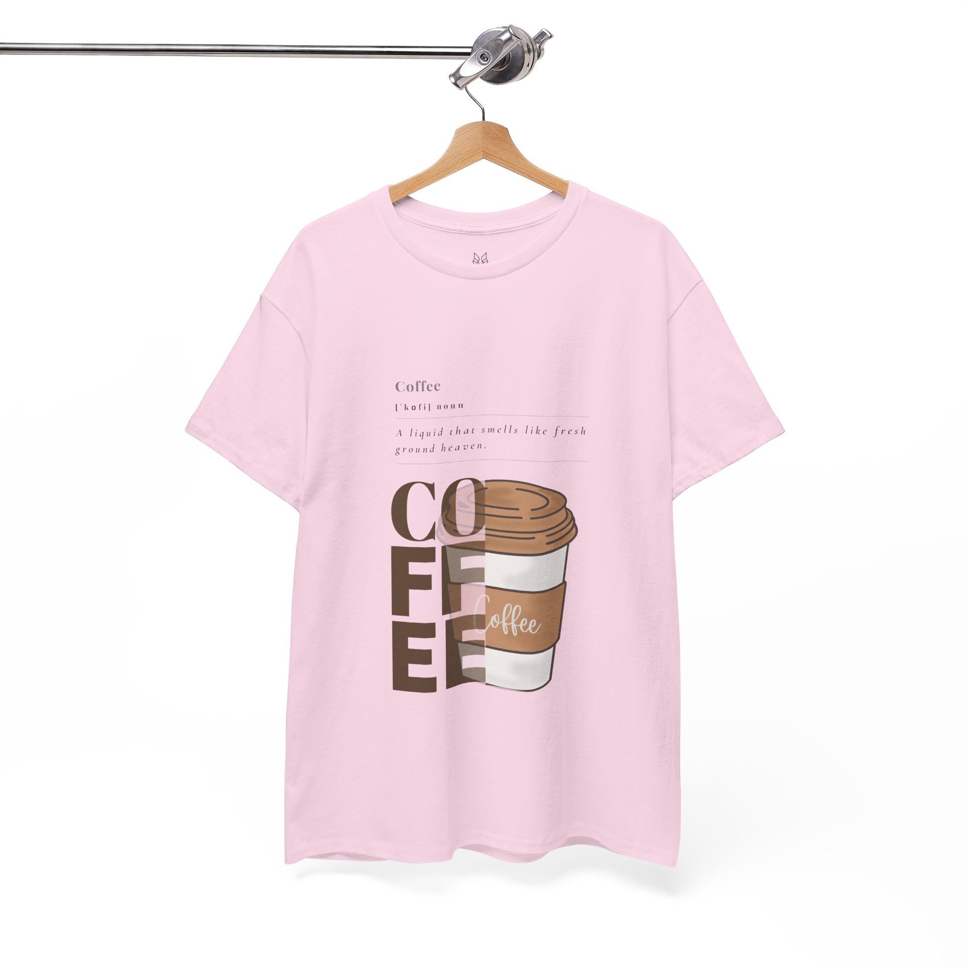 Fresh Brew Vibes Cotton T-Shirt – Casual Coffee Lovers Graphic Tee, Everyday Comfort, Barista Gift - Wolf Aura Co