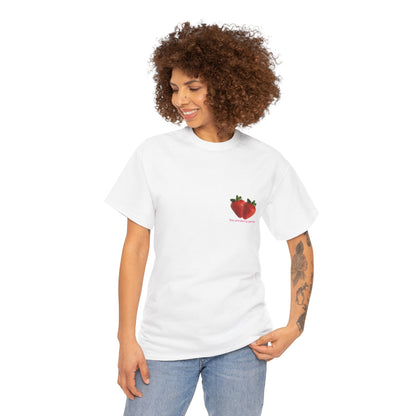 Strawberry Print Casual T-Shirt