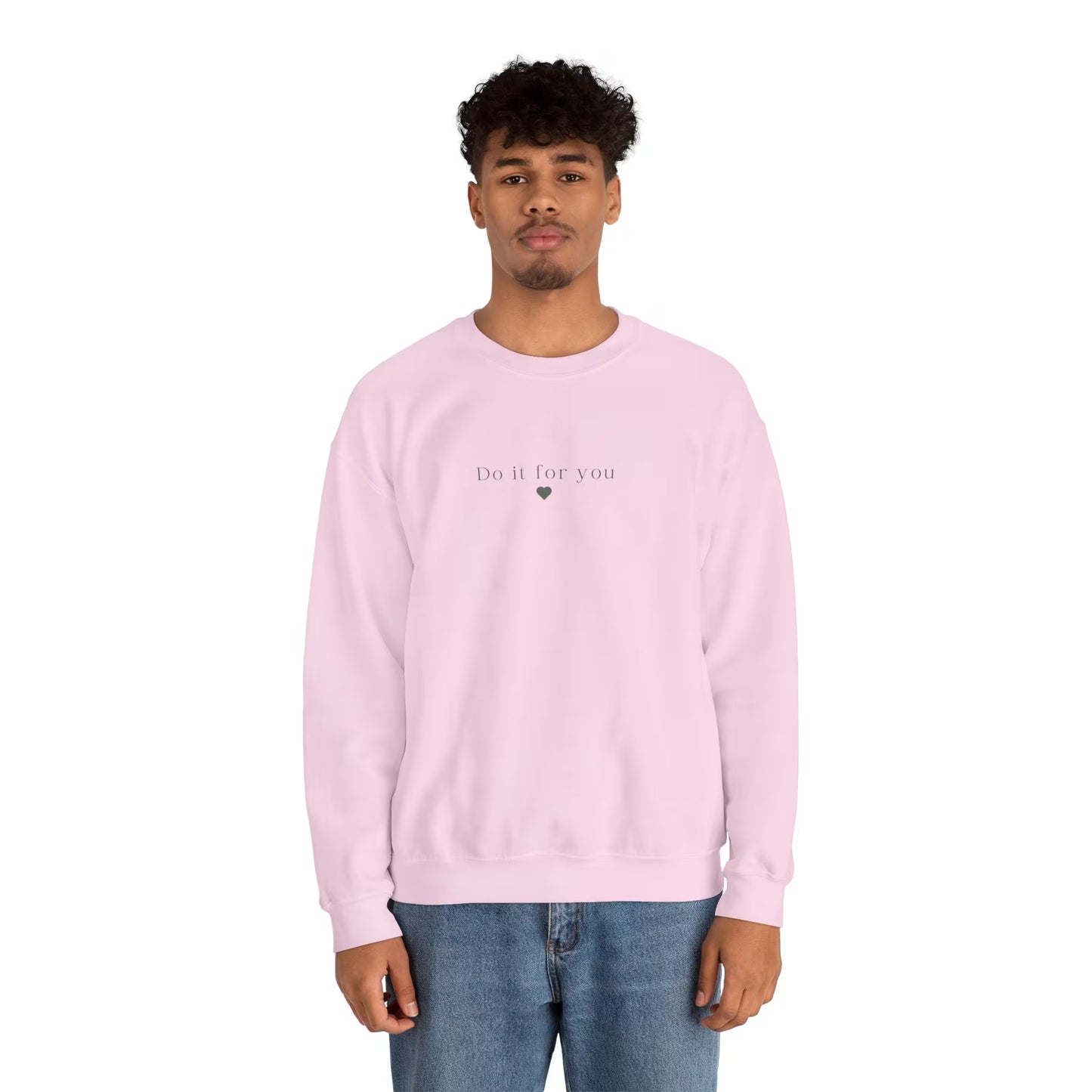Cozy Affirmation Crewneck Sweatshirt – Do It For You