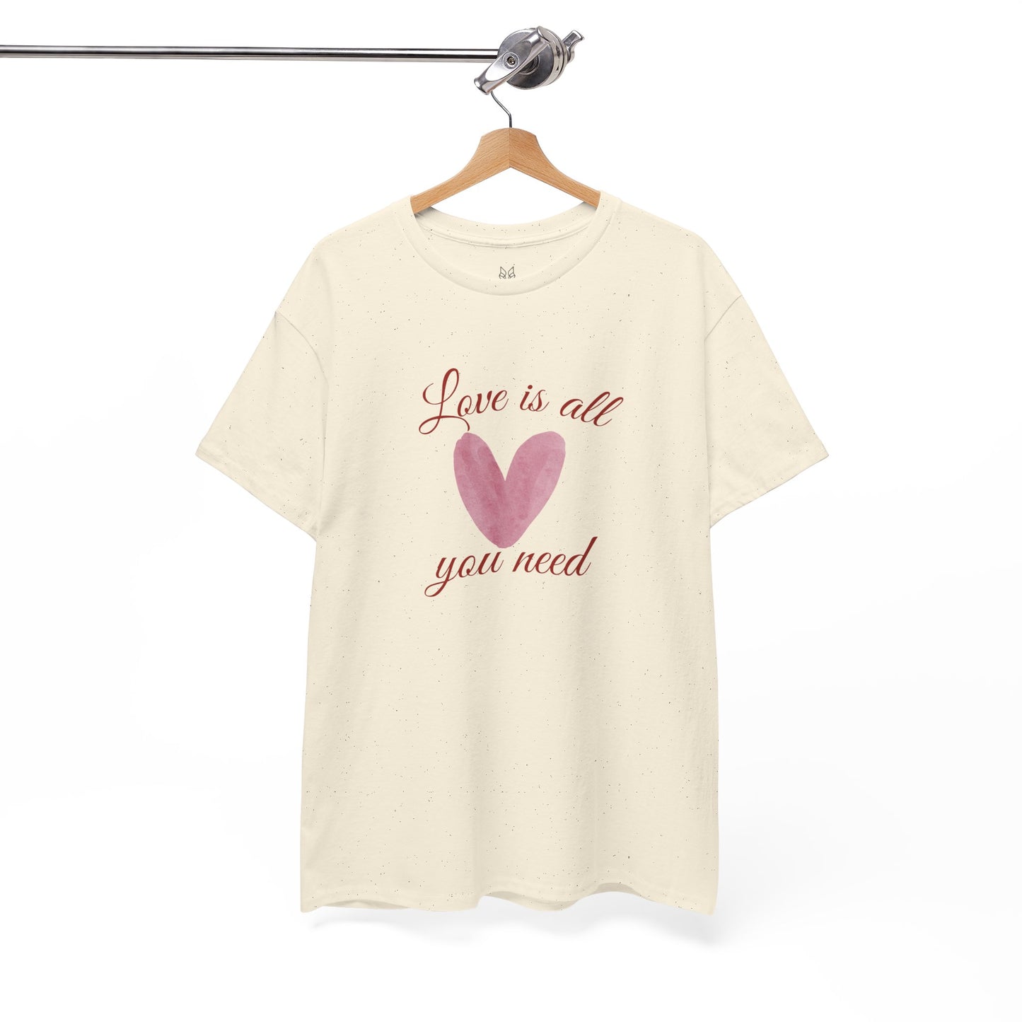 Love Is All You Need Heart Tee — Romantic Valentine’s Day T-Shirt