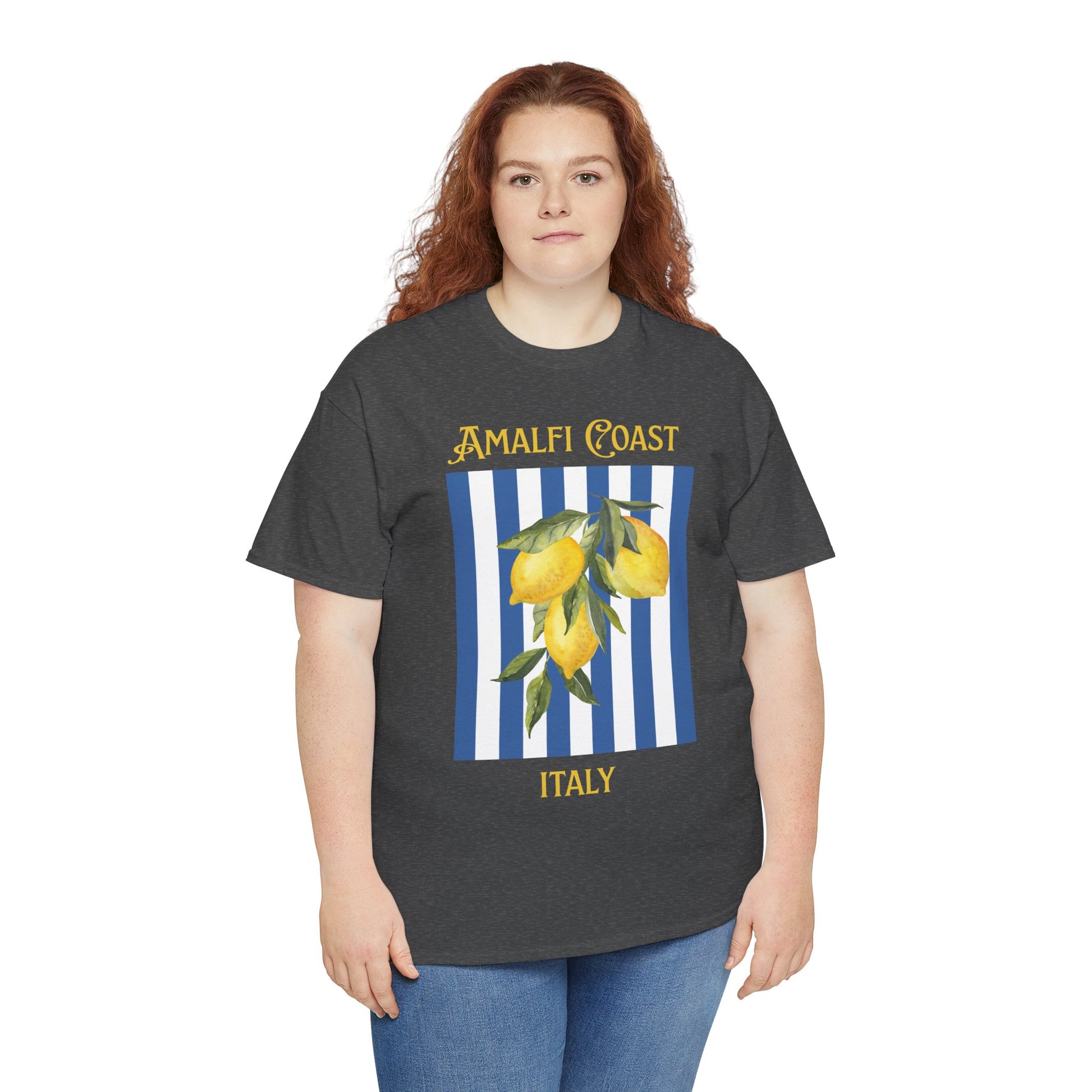 Unisex Amalfi Coast T-Shirt – Casual Coastal Graphic Tee - Wolf Aura Co