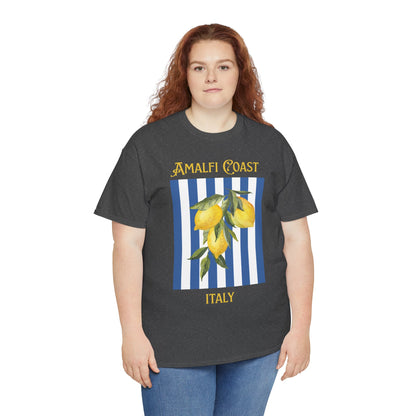 Unisex Amalfi Coast T-Shirt – Casual Coastal Graphic Tee - Wolf Aura Co