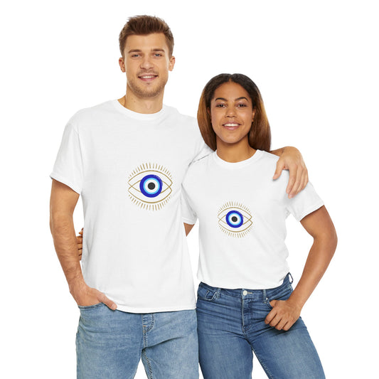 Casual Evil Eye Graphic Tee