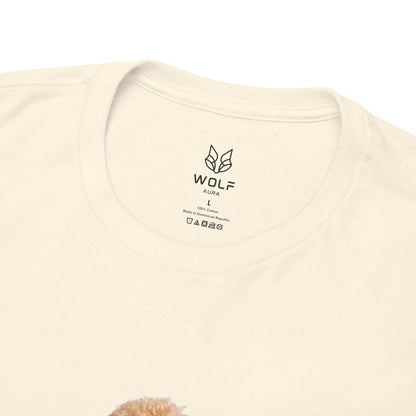 Dog Print Cotton T-Shirt – Cute Casual Tee for Dog Moms | Gift for Dog Lovers, Everyday Comfort, Pet Parent Apparel - Wolf Aura Co